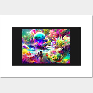 Color Globs | Life Mushrooms Posters and Art